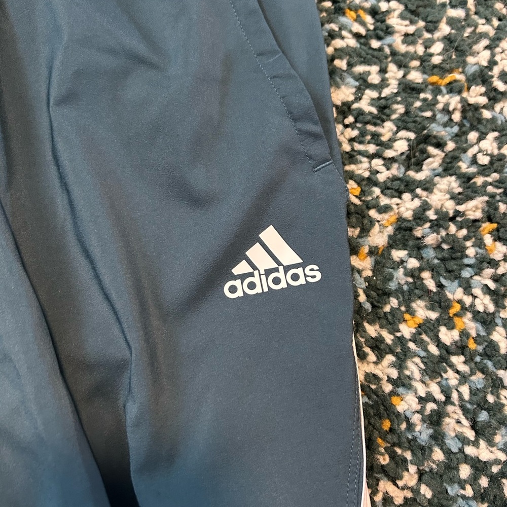 Adidas Blue Track Pants for Sporty Style